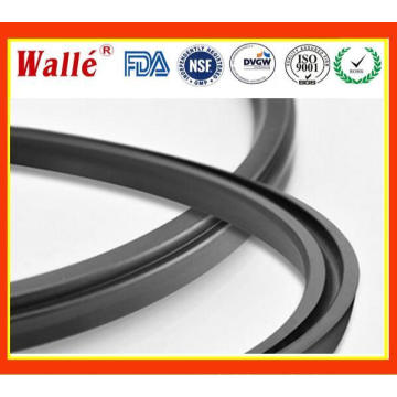 Black Colour FKM Viton EPDM Rubber Sealing Rings